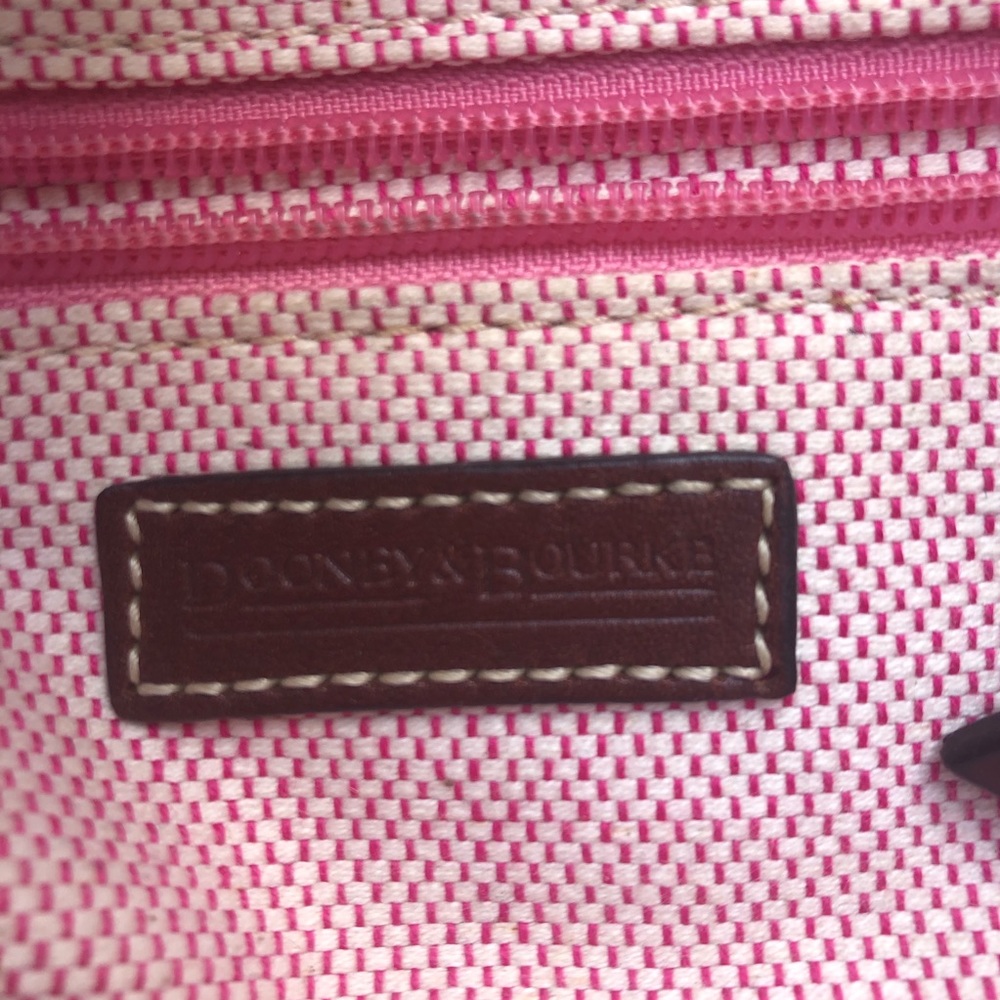 Dooney & Bourke Brown Large Tote Shoulder Bag - Picture 7 of 7